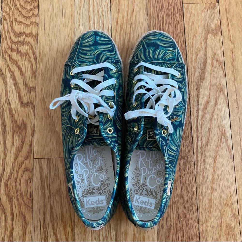 KEDS x RIFLE PAPER CO. Espadrille Platform Sneaker